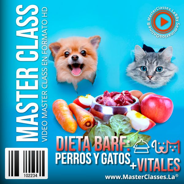 DIETA BARF: PERROS Y GATOS + VITALES