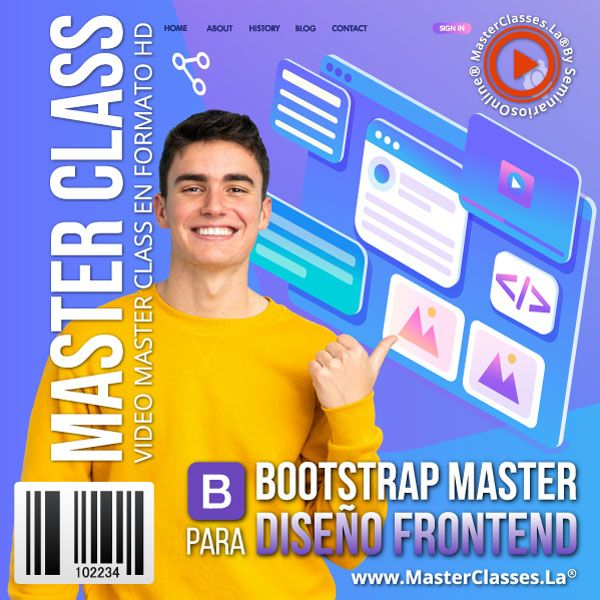 BOOTSTRAP MASTER PARA DISEÑO FRONTEND