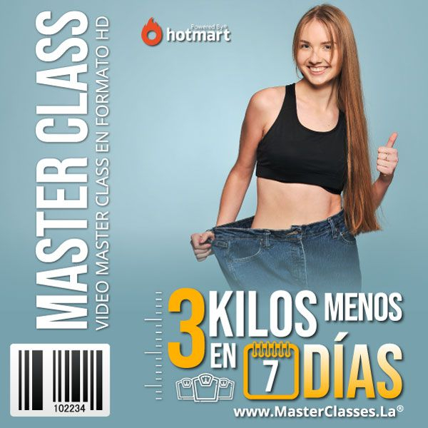 3 KILOS MENOS EN 7 DÍAS