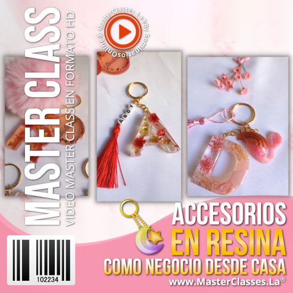 ACCESORIOS EN RESINA COMO NEGOCIO DESDE CASA