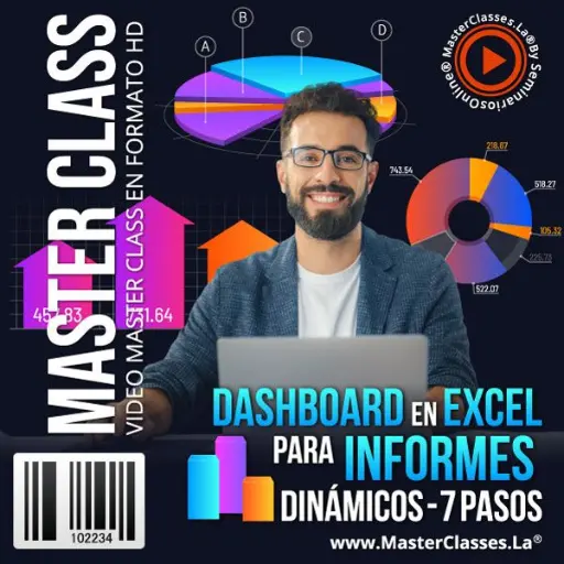 [1826122] DASHBOARD EN EXCEL PARA INFORMES DINÁMICOS – 7 PASOS