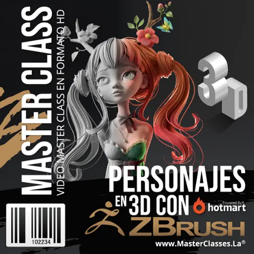 [1140703] PERSONAJES EN 3D CON ZBRUSH