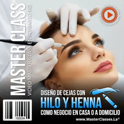 [1756380] DISEÑO DE CEJAS CON HILO Y HENNA, COMO NEGOCIO EN CASA O A DOMICILIO